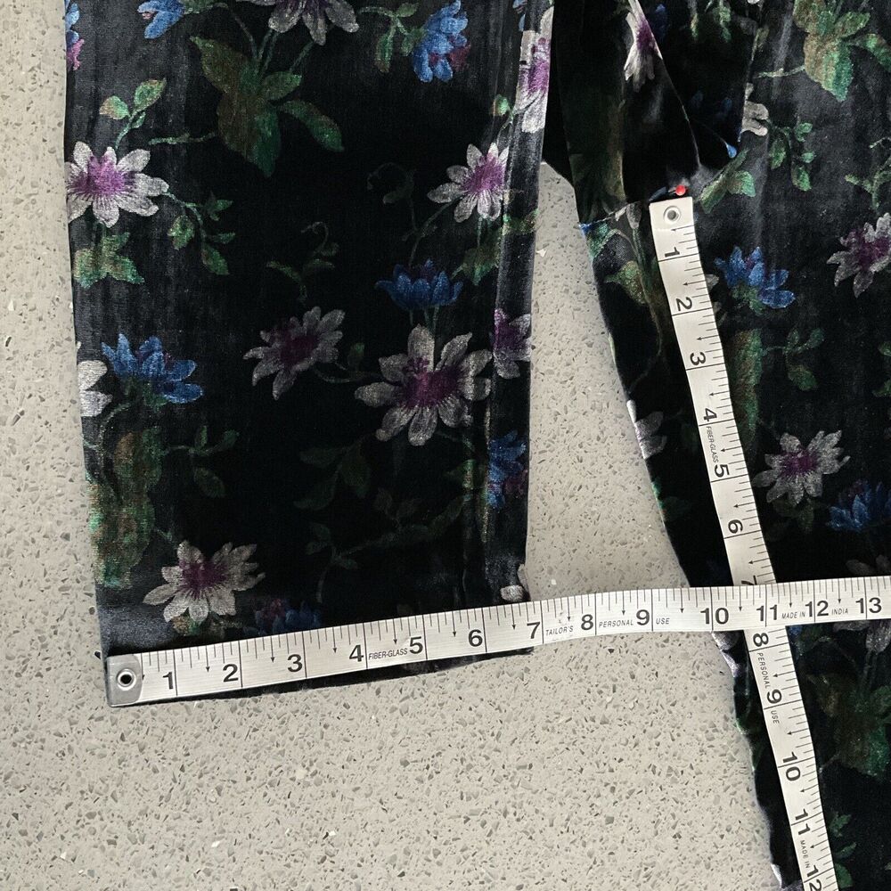 Silk Blend Hobbs Palace Collection Passion Flower Trouser Pants 8 - Picture 7 of 12